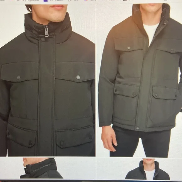 NWT KENNETH COLE NEW YORK WATER RESISTANT PUFFER JACKET